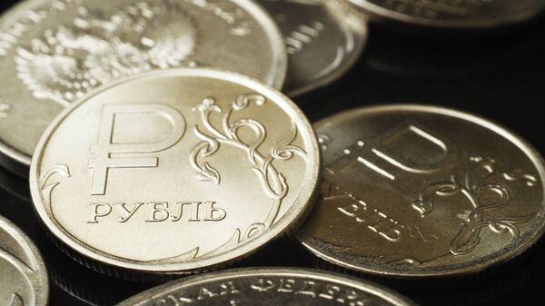 Монеты номиналом один рубль. - Sputnik Абхазия