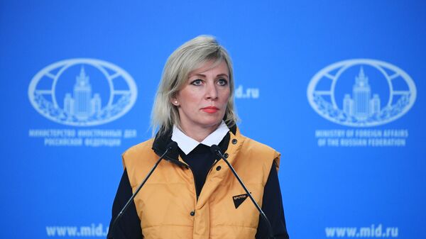 Брифинг официального представителя МИД России Марии Захаровой - Sputnik Абхазия