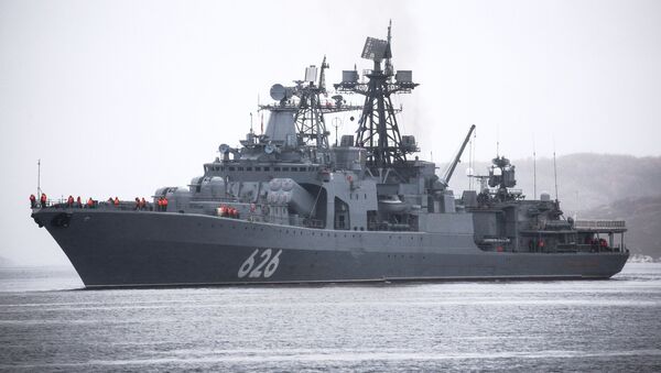 Возвращение отряда кораблей Северного флота с учений в Арктике  - Sputnik Абхазия
