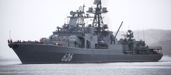Возвращение отряда кораблей Северного флота с учений в Арктике  - Sputnik Абхазия