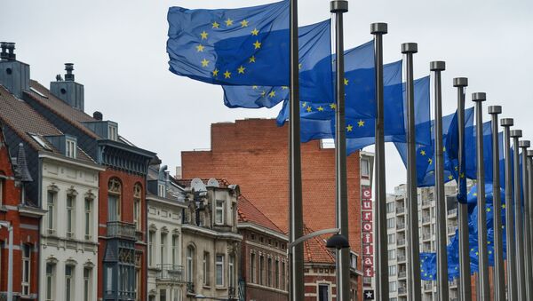 Флаги с символикой Евросоюза - Sputnik Аҧсны