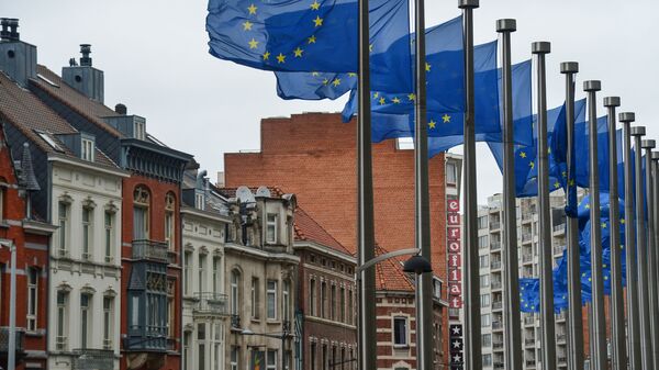 Флаги с символикой Евросоюза - Sputnik Аҧсны