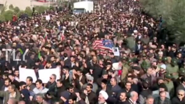 Иран: многотысячный митинг в ответ на убийство США Солеймани - Sputnik Абхазия