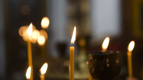 Свечи в церкви  - Sputnik Абхазия
