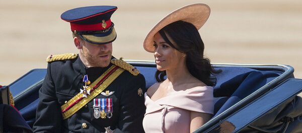 Принц Гарри с женой Меган Маркл. Архивное фото - Sputnik Абхазия