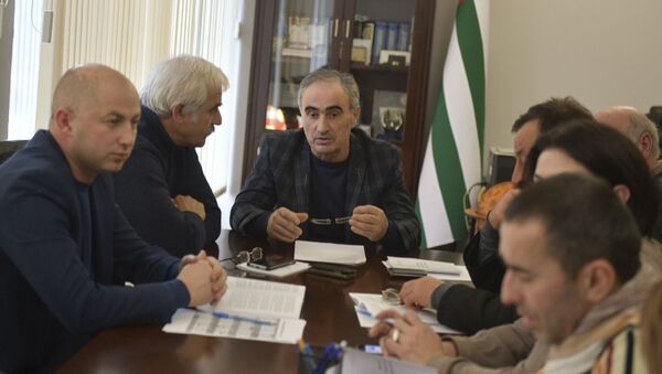 Заседание в ЦИКе - Sputnik Абхазия