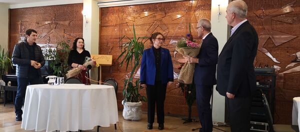 Саида Жьиԥҳа лышәҟәы Амра ашәахәақәа Сҭампыл аӡыргараан Саида Жьиԥҳа лышәҟәы Амра ашәахәақәа Сҭампыл аӡыргараан - Sputnik Аҧсны