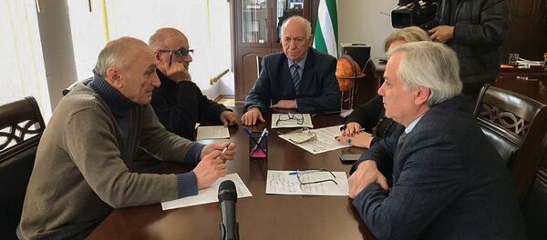 Заседание лингвистической комиссии в Центризбиркоме Абхазии - Sputnik Абхазия