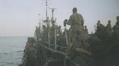 1 июня 1993г Отправка морского десанта 