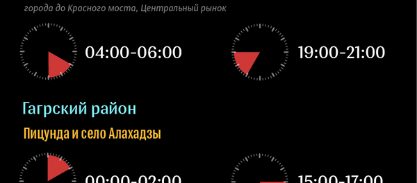 График отключении света График отключении света - Sputnik Абхазия