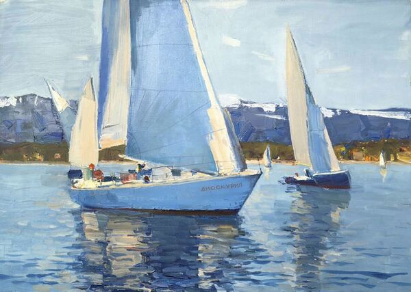 Абхазский художник стал членом Творческого союза художников России - Sputnik Абхазия