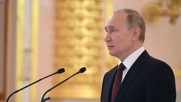 Президент РФ В. Путин принял верительные грамоты у послов иностранных государств - Sputnik Абхазия
