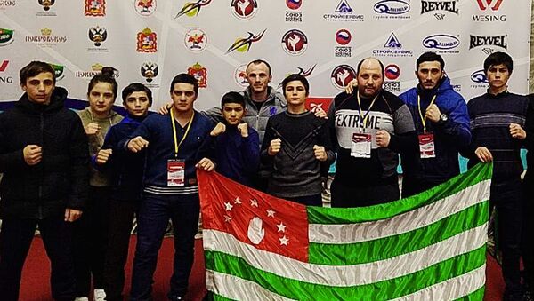 Сборная Абхазии взяла девять медалей на турнире по тайскому боксу в Москве  - Sputnik Абхазия