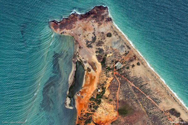 Изображение из космоса местности в районе города Эль Бичар штата Нуэва-Эспарта, Венесуэла - Sputnik Абхазия