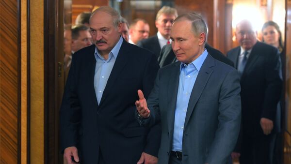 Встреча президента РФ В. Путина с президентом Белоруссии А. Лукашенко  - Sputnik Абхазия