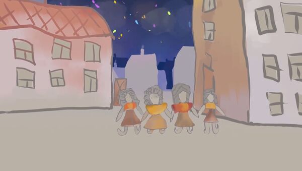 #СтраницыПобеды: рисунки детей блокадного Ленинграда оживут в виртуальной анимации - Sputnik Абхазия