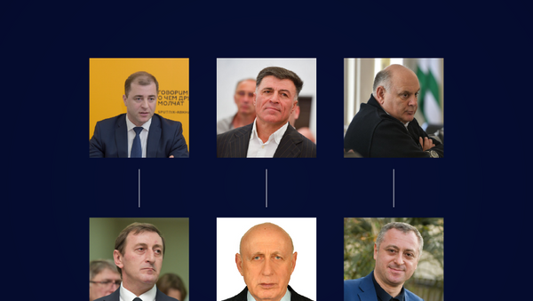 Кандидаты в президенты. Заглушка для инфографики  - Sputnik Абхазия
