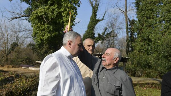 Посвящение в жрецы Руслана Берзека - Sputnik Абхазия