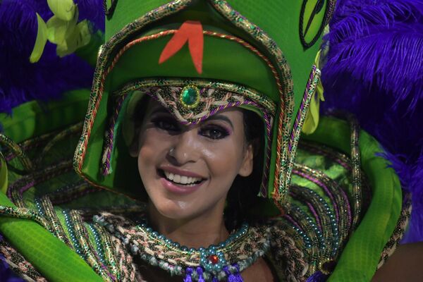 Открытие бразильского карнавала в Сан-Паулу, Бразилия - Sputnik Абхазия