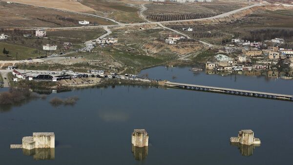 12-летний район Хасанкеф был частично затоплен. - Sputnik Абхазия