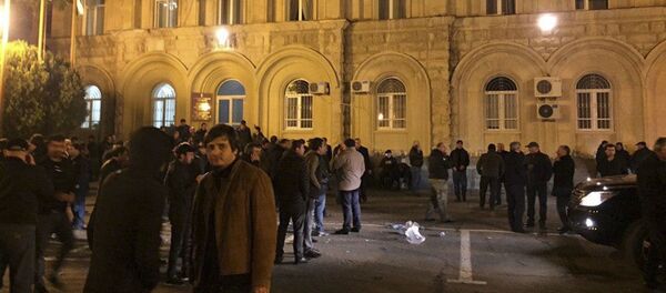 Митинг у администрации - Sputnik Абхазия