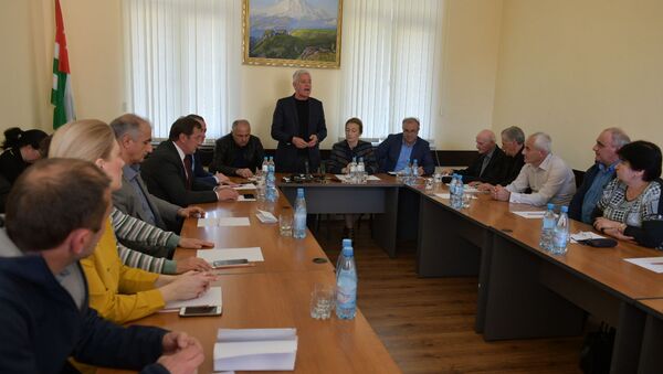 Заседание в общественной палате - Sputnik Абхазия