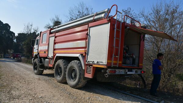 Пожарная машина  - Sputnik Абхазия
