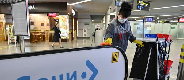 Санитарно-карантинный контроль в аэропорту Сочи Санитарно-карантинный контроль в аэропорту Сочи - Sputnik Аҧсны