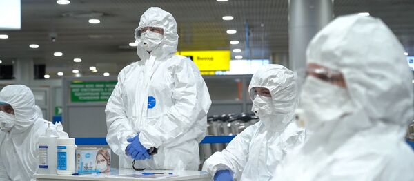 Санитарно-карантинный контроль в аэропорту Шереметьево Санитарно-карантинный контроль в аэропорту Шереметьево - Sputnik Абхазия