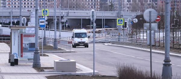 Больница в Коммунарке для пациентов с подозрением на коронавирус  - Sputnik Абхазия