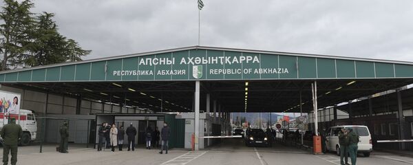 Граница Псоу  Граница Псоу  - Sputnik Абхазия