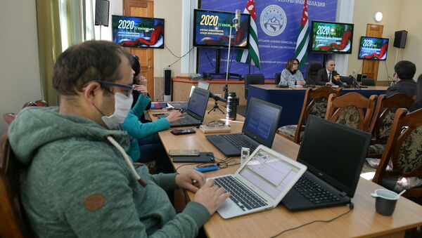 Выборы президента Абхазии. Международный пресс-центр - Sputnik Абхазия