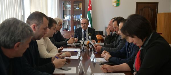 Подведение итогов выборов  - Sputnik Аҧсны