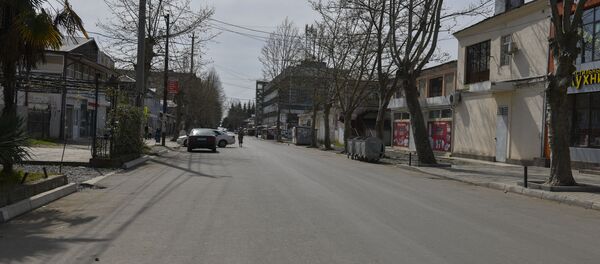 Первый день карантина из-за коронавируса Первый день карантина из-за коронавируса - Sputnik Абхазия