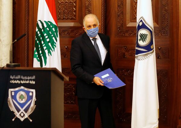 Министр внутренних дел Ливана Мохаммед Фахми - Sputnik Абхазия