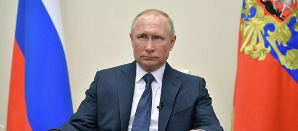 Президент РФ В. Путин выступил с обращением к гражданам Президент РФ В. Путин выступил с обращением к гражданам - Sputnik Аҧсны