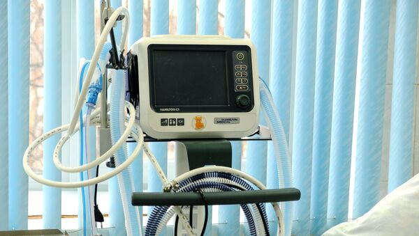 Аппарат для ИВЛ в мурманской детской областной больнице. - Sputnik Аҧсны