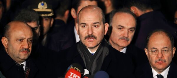 Министр внутренних дел Турецкой Республики Сулейман Сойлу Министр внутренних дел Турецкой Республики Сулейман Сойлу - Sputnik Аҧсны