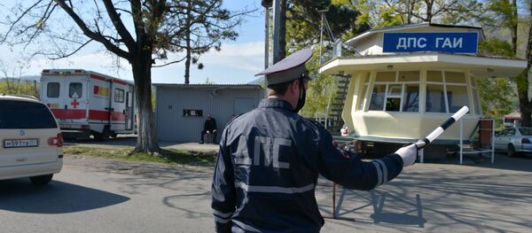 Сотрудник ДПС Сотрудник ДПС - Sputnik Аҧсны