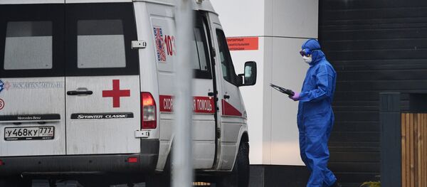 Карантинный центр в Коммунарке Карантинный центр в Коммунарке - Sputnik Абхазия