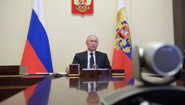 Президент РФ В. Путин провел совещание с членами правительства РФ - Sputnik Абхазия