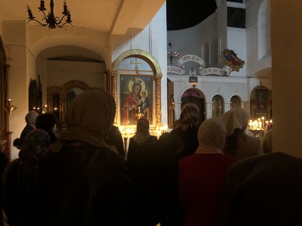 Пасхальные богослужения прошли в храмах Абхазии - Sputnik Абхазия