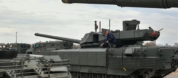 Подготовка военной техники к параду Победы Подготовка военной техники к параду Победы - Sputnik Абхазия