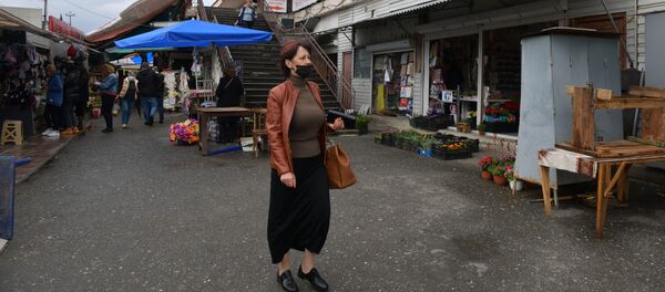 Открытие рынка после карантина  - Sputnik Аҧсны