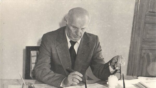 Зураб Анчабадзе во времена ректорства  - Sputnik Абхазия