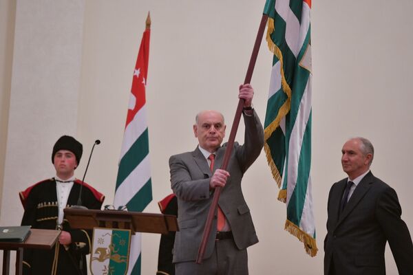 Церемония инаугурации избранного президента республики состоялась 23 апреля. - Sputnik Абхазия