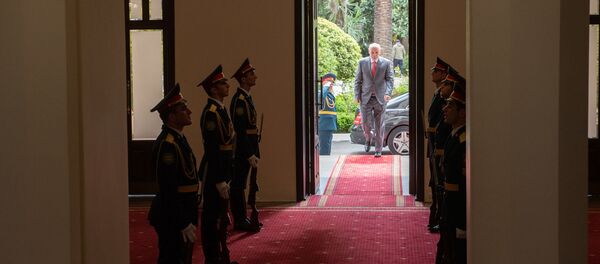 Церемония инаугурации избранного президента Абхазии Аслана Бжания Церемония инаугурации избранного президента Абхазии Аслана Бжания - Sputnik Абхазия