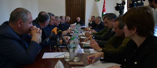 Заседание координационного штаба по коронавирусу - Sputnik Абхазия