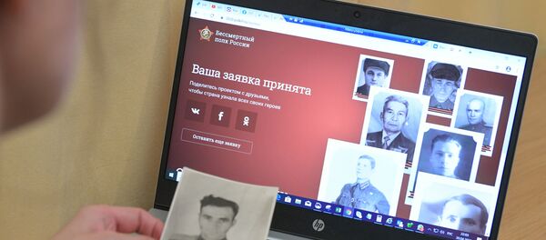 Подготовка к участию в акции Бессмертный полк онлайн - Sputnik Аҧсны