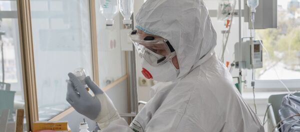 Госпиталь COVID-19 НМИЦ ССХ им. А. Н. Бакулева Минздрава РФ Госпиталь COVID-19 НМИЦ ССХ им. А. Н. Бакулева Минздрава РФ - Sputnik Абхазия